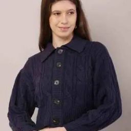 Women Self-design Cardigan-image-55