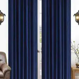 jars collections Plain CrushEyelet Curtains for Long Door-picture-27