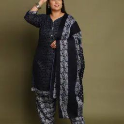 rajnandini Women Floral Straight Kurta Set-picture-12