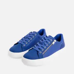 Lace-Up Casual Shoes with Zipper-picture-48