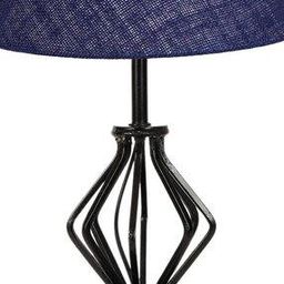 Jute Table Lamp with Iron Base-image-128