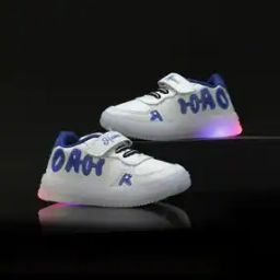 Boys Slip-On Sneakers with Velcro Fastening-image-94