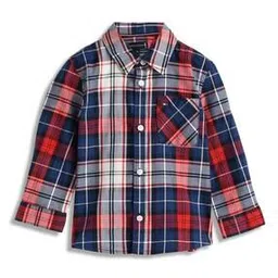 tommy hilfiger Boys Checks Regular Fit Shirt-picture-28