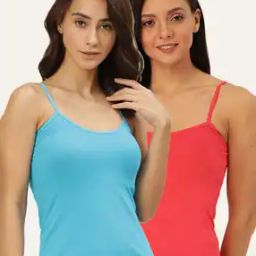 Pack of 2 Camisoles with Adjustable Straps-image-35
