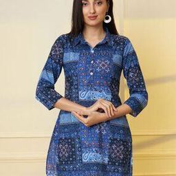Women Printed Straight Kurta-image-53