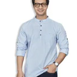 Men Regular Fit Short Kurta-image-23