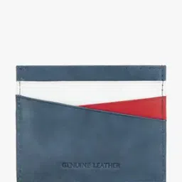 Colourblock Card Holder with Embossed Logo-image-8