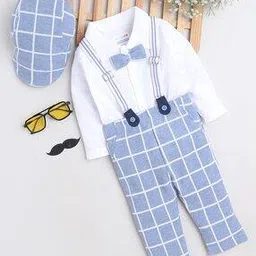Checked Shirt & Pants with Waistcoat-image-69