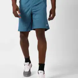 Men Regular Fit Knit Shorts with Zipper Pockets-picture-42