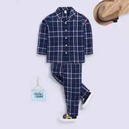 Boys Printed Lounge Pants & T-shirt Set-picture-35
