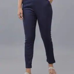 Mid-Rise Cigarette Pants with Insert Pockets-image-121