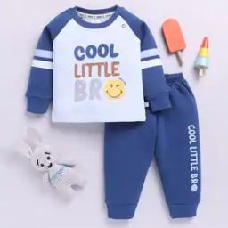 Boys Graphic Print Sweatshirt & Joggers Set-image-89