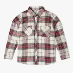 Boys Checked Regular Fit Shirt-image-31