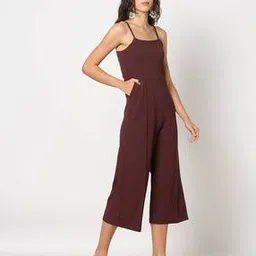 Women Strappy Jumpsuit with Insert Pockets-image-8
