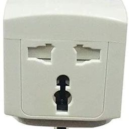ISTORE 3 Pin Multi Plug Socket Individual Switch 3 Pin Plug Socket Safety Shutter Spike Buster Fuse Protected Adapter 3 Way Plug Extension for Computer, PC, Printer, Laptop, Television, Phone image 2