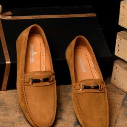 LOUIS STITCH Men Suede Loafers-picture-41