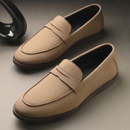 Mast & Harbour Men Suede Loafers-image-28