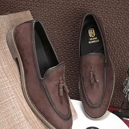 FRANKROMELLO Men Lightweight Tassel Loafers-14