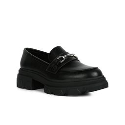 London Rag Women Black Loafers-image-32