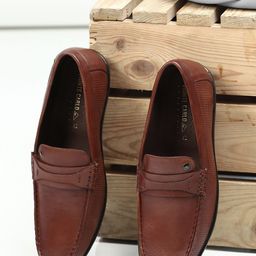Monte Carlo Men Leather Penny Loafers-picture-17