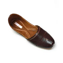 Ta Chic Men Round Toe Leather Mojaris-image-27