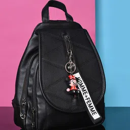 HAUTE SAUCE by  Campus Sutra Women Solid Backpack-6