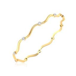 925 Sterling Silver Stone-Studded Bangle-image-18