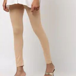 Shimmer Ankle-Length Legging with Elasticated Waist-image-38