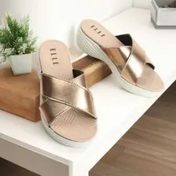 Women Criss-Cross Strap Slip-On Wedges-picture-10