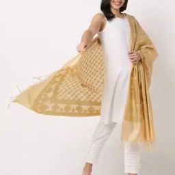 Women Zari Woven Dupatta-picture-37