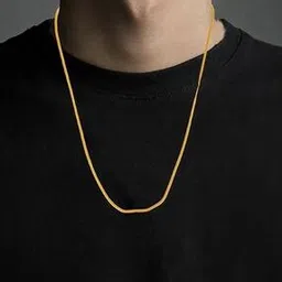 admier Men Gold-Plated Slim Chain-picture-34