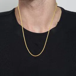 admier Men Gold-Plated Slim Chain-picture-37