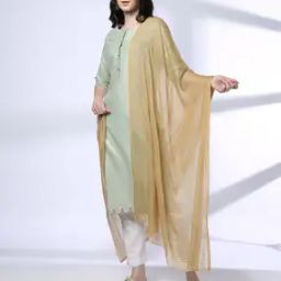 Women Floral Print Chiffon Dupatta-39