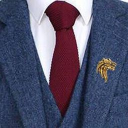 SP10002010 Engraved Gold-Plated Brooch-image-81