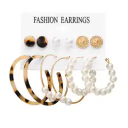 jewels galaxy  Hoop Earrings-picture-5