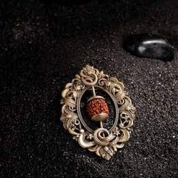 Gold-Plated Floral Brooch-53