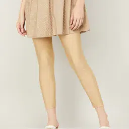 melange by lifestyle Ankle-Length Basic Leggings-picture-0