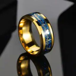 Gold-Plated Pulse Designed Ring-21