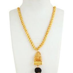 Gold-Plated Lord Shiva Linked Chain-1