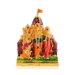 Gold plated Hanuman idol-image-20