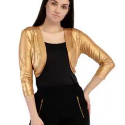 Solid Cropped Shrug-84