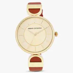 AX5324 Analogue Watch with Leather Strap-image-6