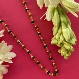 Gold-Plated Rudraksha Chain-26