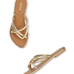 Women Cross-Strap Slip-On Flat Sandals-image-30