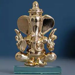 Lord Ganesha Crystal Statue-33