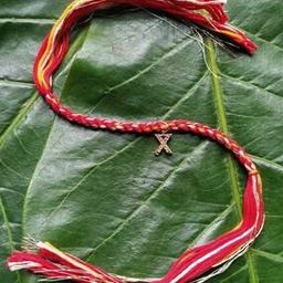 Gold-Plated Pendant Tie-Up Rakhi-picture-37