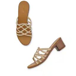 Women Strappy Slip-On Chunky Heeled Sandals-image-51