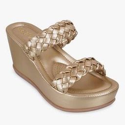 Women Braided Double-Strap Wedges-33