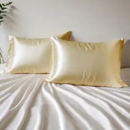 Set of 2 Satin Pillow Covers 27" x 18"-7
