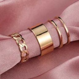 Set of 3 Gold-Plated Stackable Rings-image-70